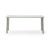 Kave Home Brai tuintafel 180x90 cm gegalvaniseerd Turquoise