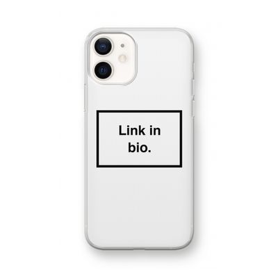 Link in bio: iPhone 12 mini Transparant Hoesje
