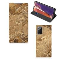 Samsung Galaxy Note20 | Standcase | Marmer Creme
