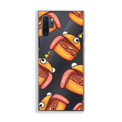 Hamburger: Samsung Galaxy Note 10 Plus Transparant Hoesje