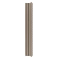 Designradiator Plieger Cavallino Retto Dubbel 905 Watt Middenaansluiting 200x29,8 cm Zandsteen