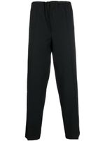 Jil Sander pantalon droit à design plissé - Noir