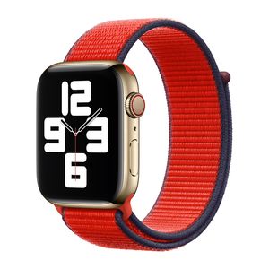 Apple origineel Sport Loop Apple Watch 42mm / 44mm / 45mm / 49mm (PRODUCT) Red 3rd Gen - MG463AM/A
