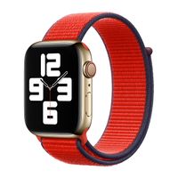 Apple origineel Sport Loop Apple Watch 42mm / 44mm / 45mm / 49mm (PRODUCT) Red 3rd Gen - MG463AM/A - thumbnail