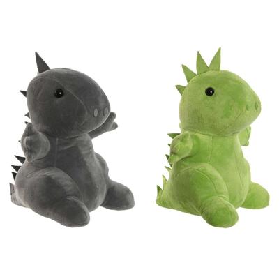 Deurhouder Home ESPRIT Zand 24 x 19 x 27 cm Dinosaurus (2 Stuks)