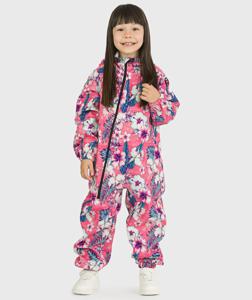 Waterproof Softshell Overall Comfy Drömblommor Jumpsuit