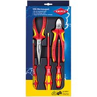 KNIPEX VDE-gereedschapset 00 20 13 gereedschapsset 5 delig - thumbnail