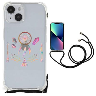 iPhone 14 Plus Stevig | Bumper Hoesje | Boho Dreamcatcher