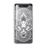 Oh Deer: Samsung Galaxy A80 Transparant Hoesje