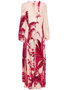 F.R.S For Restless Sleepers robe longue Eione à imprimé floral - Rose