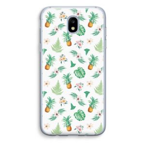 Ananas bladeren: Samsung Galaxy J5 (2017) Transparant Hoesje