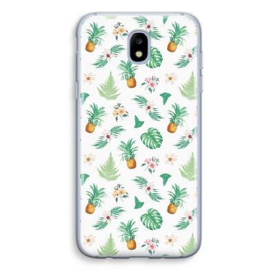 Ananas bladeren: Samsung Galaxy J5 (2017) Transparant Hoesje