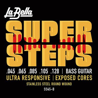 La Bella L-SS-45B snarenset basgitaar 5-snarig
