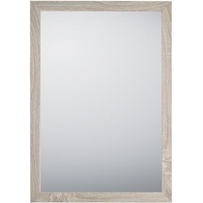 Spiegel - Trion Tiel - Wandspiegel - 48x68cm - MDF - Licht Eiken