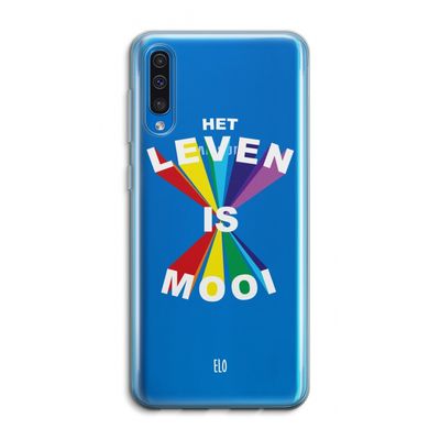 Het Leven Is Mooi: Samsung Galaxy A50 Transparant Hoesje