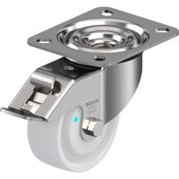 Blickle LEX-PO 80KAD-FI Zwenkwiel met rem Wieldiameter: 80 mm Draagvermogen (max.): 150 kg 1 stuk(s)