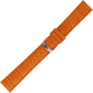 Morellato Horlogebandje Samba Alligator Oranje 20mm