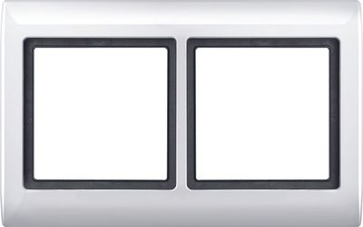 Merten Aquadesign afdekraam 2-voudig polarwit 400219