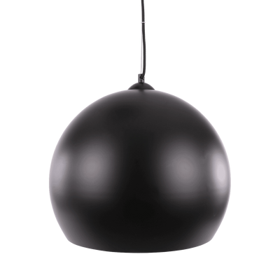 Hanglamp Axel Ball Modern 40 cm 1 Lichts Mat Zwart