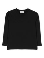 Moncler Enfant t-shirt en coton à col rond - Noir