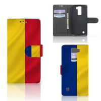LG K8 Bookstyle Case Roemenië - thumbnail