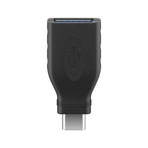 Goobay USB 3.2 GEN 1 (USB 3.0) Adapter - USB-C naar USB-A - 5Gbit/s - USB adapter - USB-C (M) naar USB-A (F) (bus) adapter - 5Gbit/s - GEN 1 - zwart