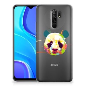 Xiaomi Redmi 9 Telefoonhoesje met Naam Panda Color