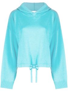 Allude hoodie à lien de resserrage - Bleu