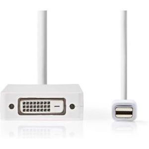 Mini-DisplayPort multi-adapterkabel | Mini-DisplayPort male - VGA female + DVI-D 24+1-pins female +