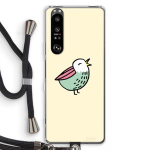 Birdy: Sony Xperia 1 III Transparant Hoesje met koord
