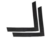 Klittenband TBV enkele en dubbele fietstas