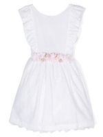 AMAYA robe à broderie anglaise - Blanc