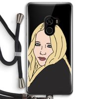 Mary Kate: Xiaomi Mi Mix 2 Transparant Hoesje met koord