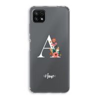 Pink Bouquet: Samsung Galaxy A22 5G Transparant Hoesje