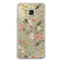 Sweet little flowers: Samsung Galaxy A3 (2016) Transparant Hoesje