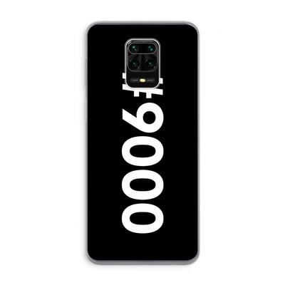 #9000: Xiaomi Redmi Note 9 Pro Transparant Hoesje