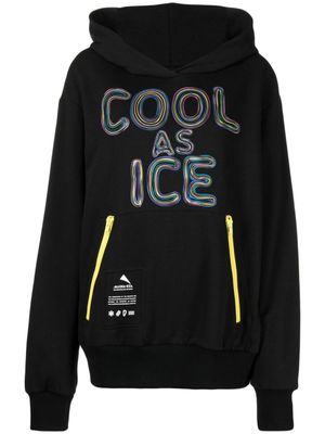 Mauna Kea hoodie Cool As Ice à logo imprimé - Noir