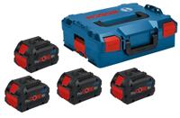 Bosch Blauw Bosch accessoires accupack | 4 x procore18v 5.5ah | in l-boxx - 1600a02a2u