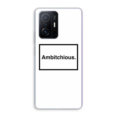 Ambitchious: Xiaomi 11T Pro Transparant Hoesje
