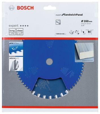 Bosch Accessoires Expert for High Pressure Laminate cirkelzaagblad EX SH H 160x20-30 - 1 stuk(s) - 2608644365 - 2608644365