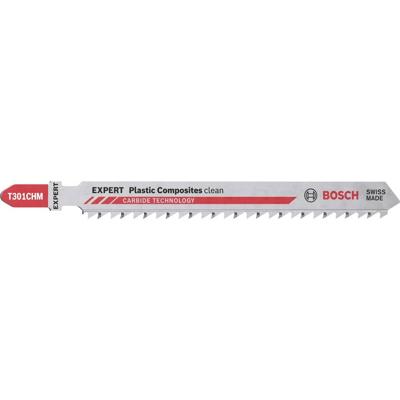 Bosch Accessories 2608900566 Expert Plastic Composites Clean T 301 CHM decoupeerzaagblad, 3 stuks 3 stuk(s)