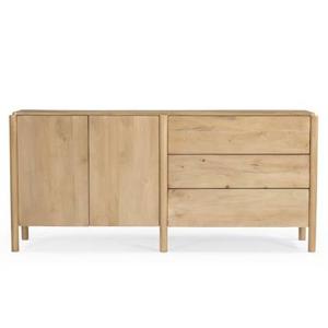 Giga Meubel - Dressoir Naturel 190cm - Mangohout - 190x40x85cm