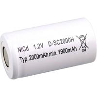 Mexcel Speciale oplaadbare batterij Sub-C NiCd 1.2 V 2000 mAh 1 stuk(s)