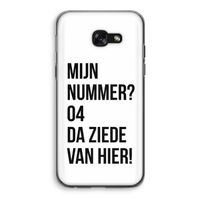 Da ziede van hier: Samsung Galaxy A5 (2017) Transparant Hoesje Da ziede van hier: Samsung Galaxy A5 (2017) Transparant Hoesje