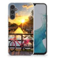 Samsung Galaxy A34 | Silliconen Back Cover | Amsterdamse Grachten