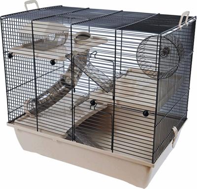 Interzoo hamsterkooi Pinky 3 beige - Gebr de boon