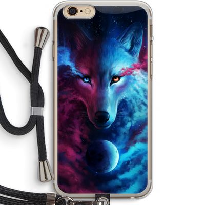 Where Light And Dark Meet: iPhone 6 PLUS / 6S PLUS Transparant Hoesje met koord
