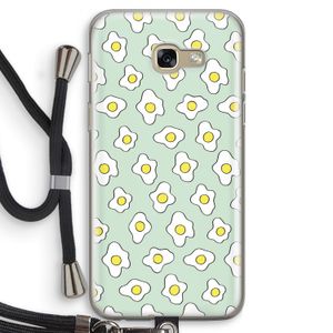 Spiegeleitjes: Samsung Galaxy A5 (2017) Transparant Hoesje met koord