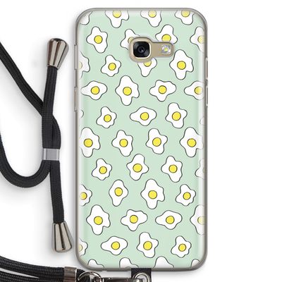 Spiegeleitjes: Samsung Galaxy A5 (2017) Transparant Hoesje met koord