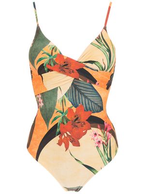 Lygia & Nanny maillot de bain Bianca à fleurs - Jaune